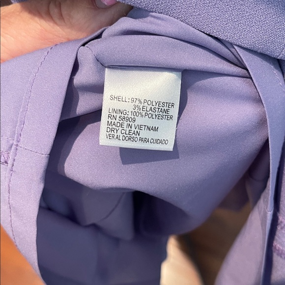 Preston & York Lavender Sleeveless Midi Sheath Dress - Picture 3 of 8